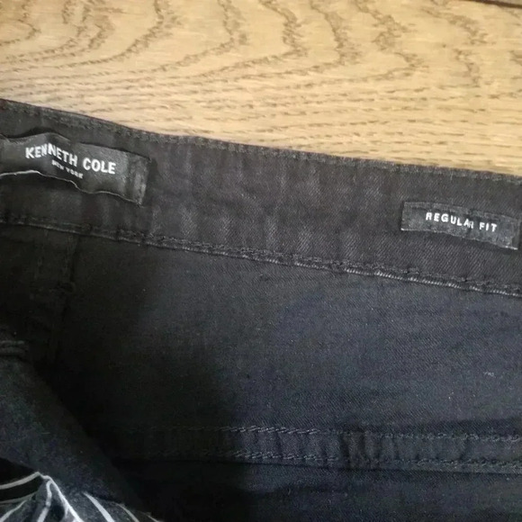 Kenneth Cole New York Men's Regular Fit Black Jeans Sz 44x30 - Picture 7 of 9